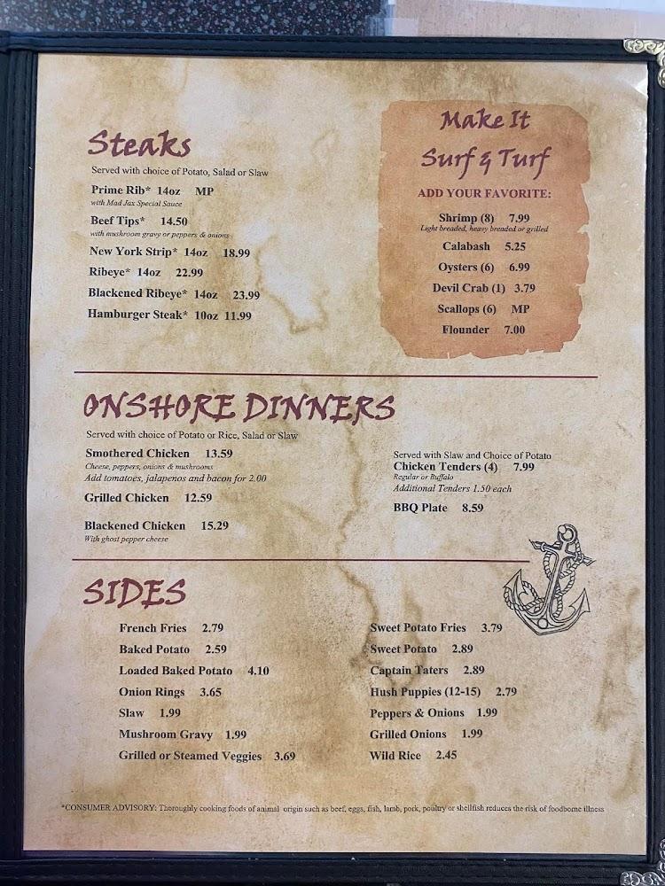 Mad Jax Menu image 3